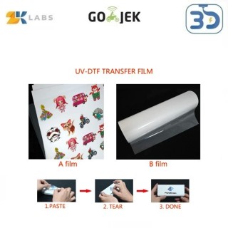 Premium UV DTF Transfer Film AB Sticker Paper by ZKLabs